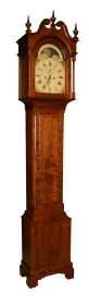 Whales Tail Quarter Column Grandfather Tall Case Clock by Vermont Clock Company